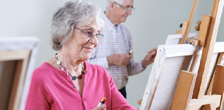 art and the elderly