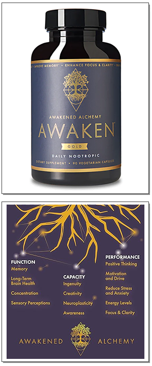 awaken gold nootropic supplement